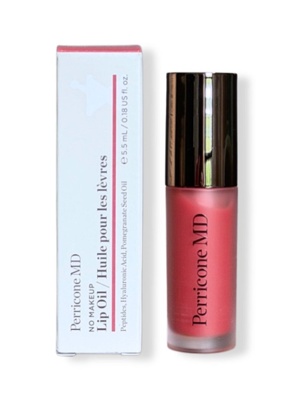 Perricone MD No Makeup Tinted Lip Oil Pink Grapefruit Hydrating Lip Gloss